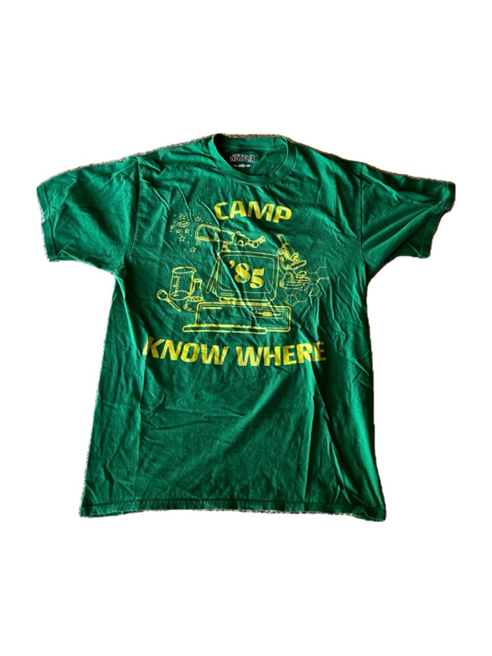 Netflix Stranger Things 'Camp Know Where' Graphic